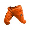single color trouser orange