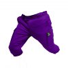 single color trouser purple