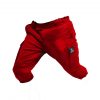 single color trouser red