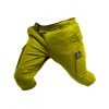 single color trouser yellow