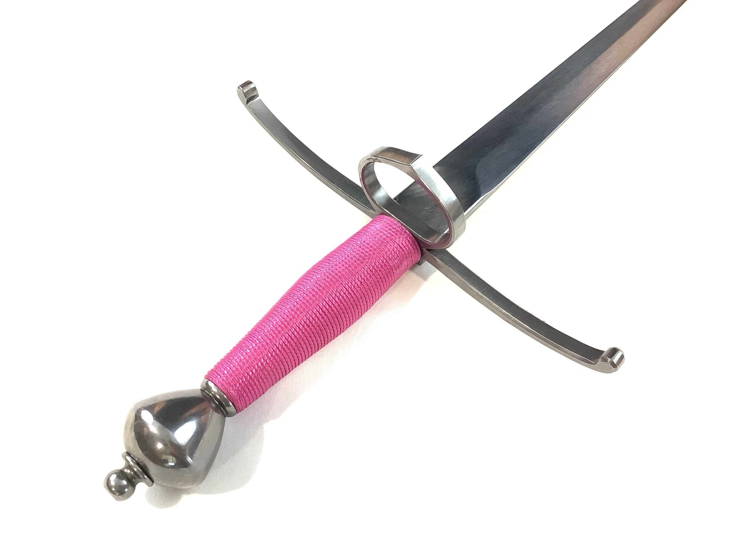 MM Wide Parrying Dagger, Pink Cord (2)